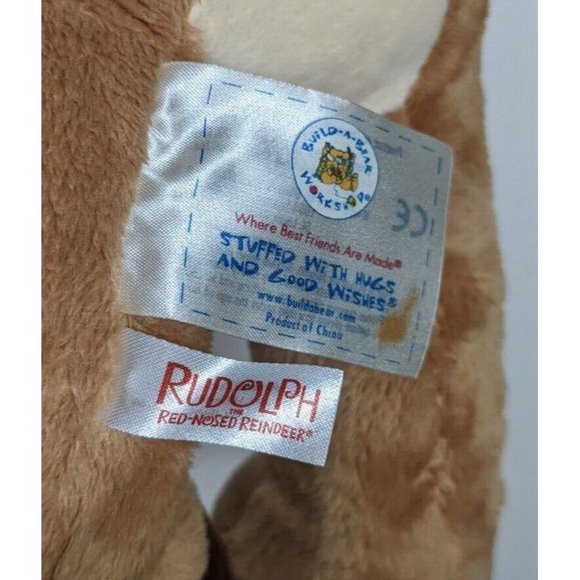 Build-A-Bear Clarice Girlfriend Rudolph Red Nose Reindeer Plush stuffed animal - Picture 5 of 7